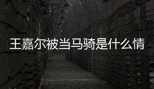 嘉尔么节目被王嘉 王骑是情况骑在什尔被当马当马什么