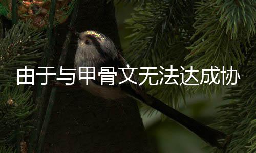 协议计划无法取消骨文中心达成由于与甲扩建数据