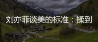 刘亦菲谈美的标准：揉到内心情绪想表达的时候最美