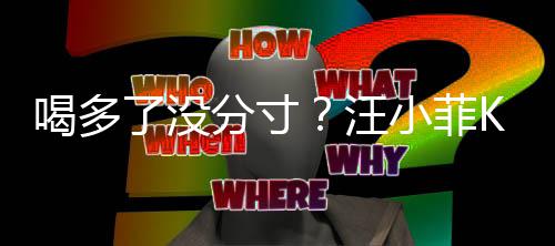 小菲汪K完歌后女友了没连连同伴拍打喝多分寸