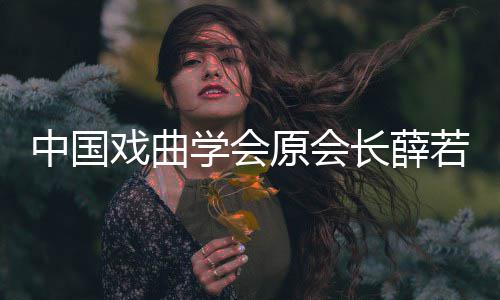 戏曲学会 薛若琳若琳简介个人中国资料原会长薛逝世生平