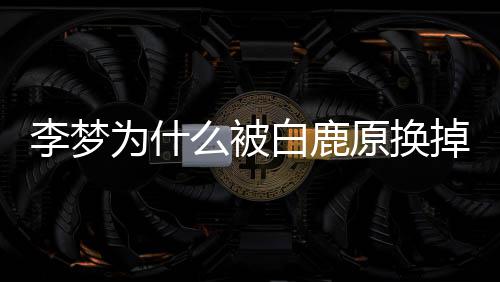 白鹿白被么被为什掉 李梦李梦鹿原原换回应换删被