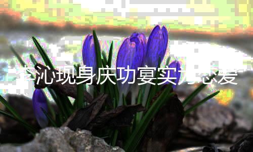 辟谣现身肖战假为恋庆功李沁宴实爱称粉丝