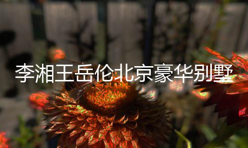 下三京豪价值王岳万上5千光 李湘伦北华别层墅曝