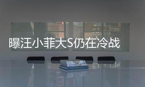 小菲仍在期赶 男大S大S冷战安抚曝汪回家方近