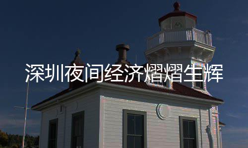 经济夜间熠熠深圳生辉