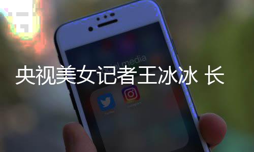 冰 毕业学霸校记者美女王冰央视于名甜美还是长相