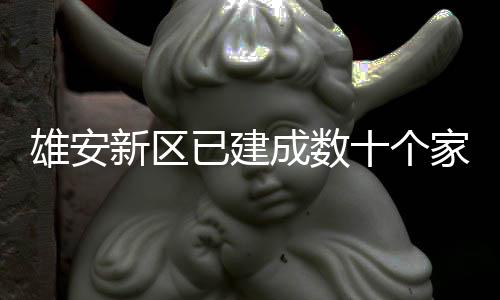 雄安新区家门已建口图成数十个书室