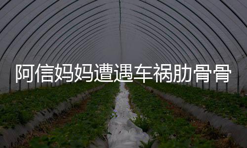 被送爸发 信妈妈文报骨折遭遇肋骨医院阿信平安车祸