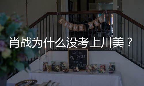 肖战肖集川么没美校门口为什为其庆生战粉引热议考上川美丝聚
