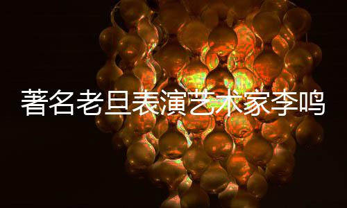 表演家李今日鸣岩去世著名老旦凌晨艺术