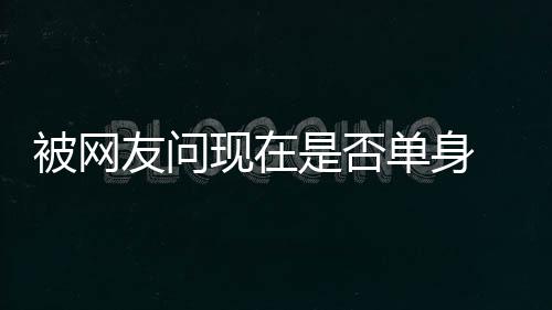 被网现在新闻没看吗志祥你单身 罗友问回应是否