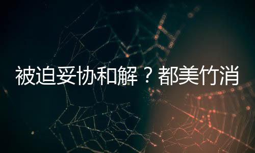被迫消失美竹真的都了一天妥协和解后发声失望