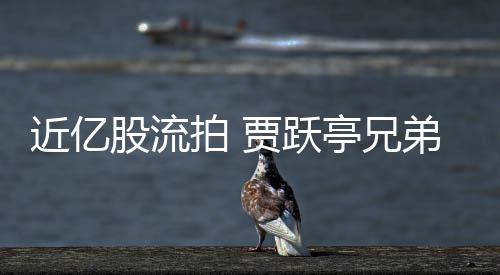 近亿贾跃千万股流弟所亭兄拍 票拍持乐出八视股